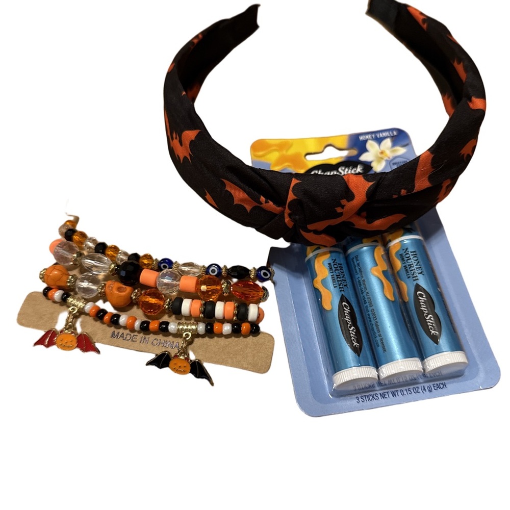 Halloween Themed Headband and Bracelet Set